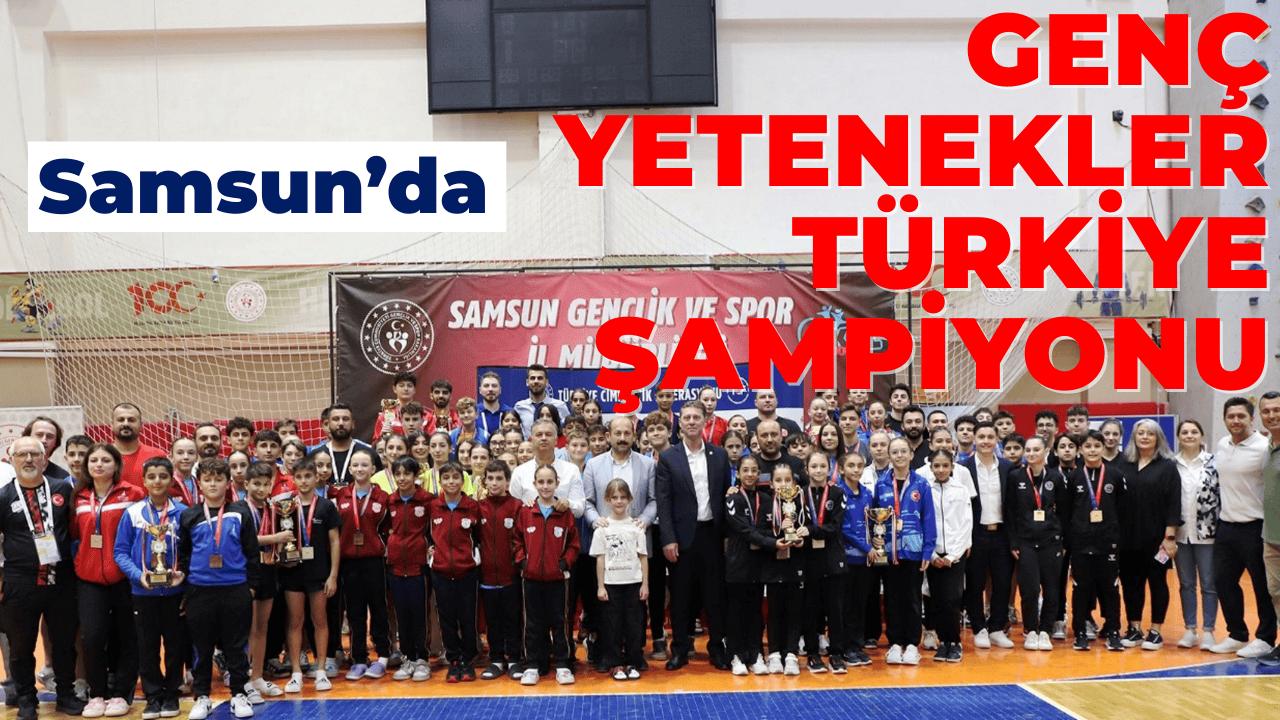 Trampolin Cimnastikte Samsun Rüzgârı