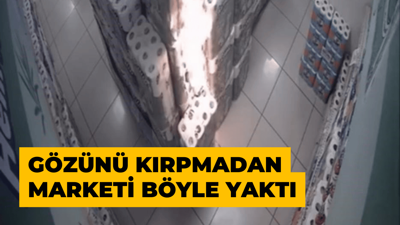 Bursa’da 10 Yaşındaki Çocuk Marketi Ateşe Verdi
