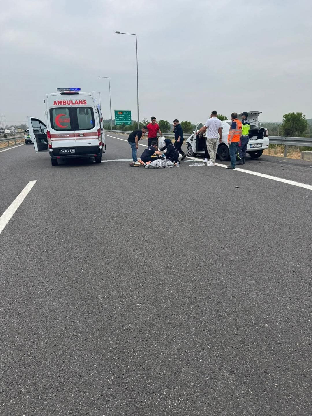 Kuzey Marmara Otoyolu’nda Kaza - Sayfa 2