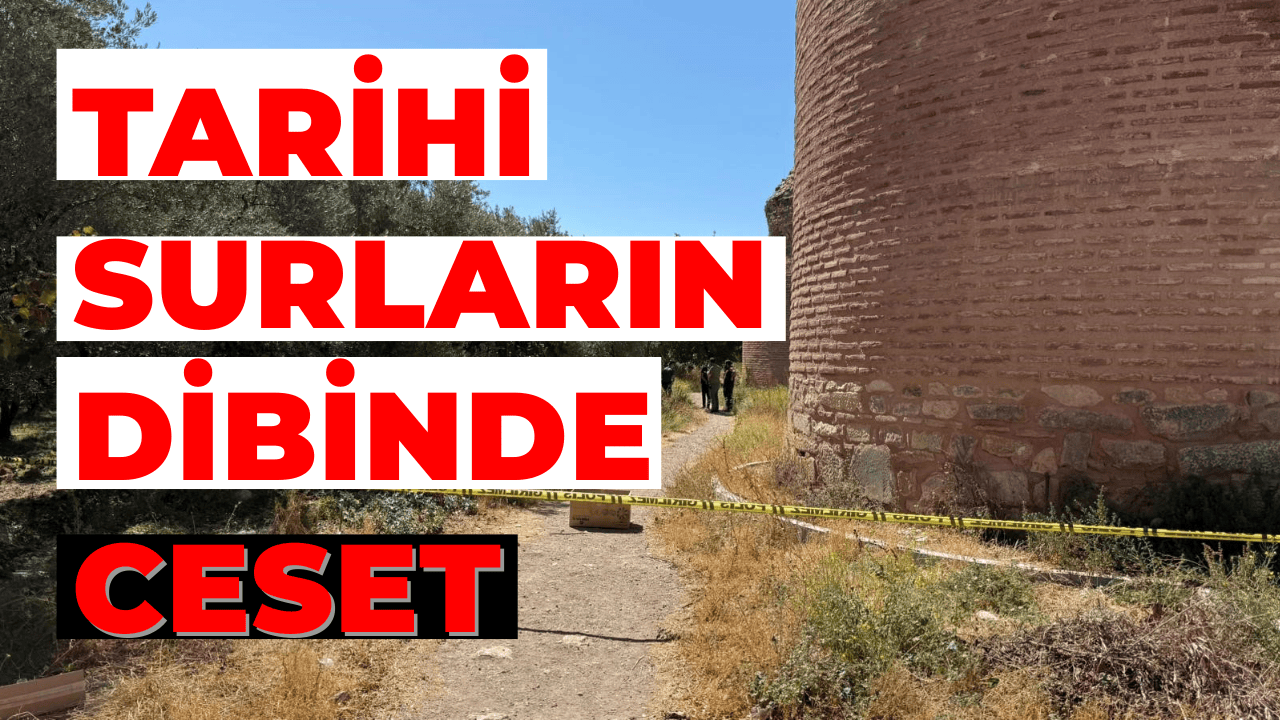 İznik’te Tarihi Surların Dibinde Erkek Cesedi Bulundu