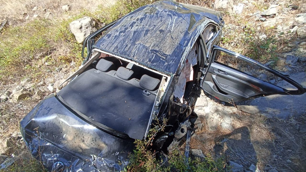 Tokat’ta Feci Kaza: Araç Uçurumdan Yuvarlandı - Sayfa 1