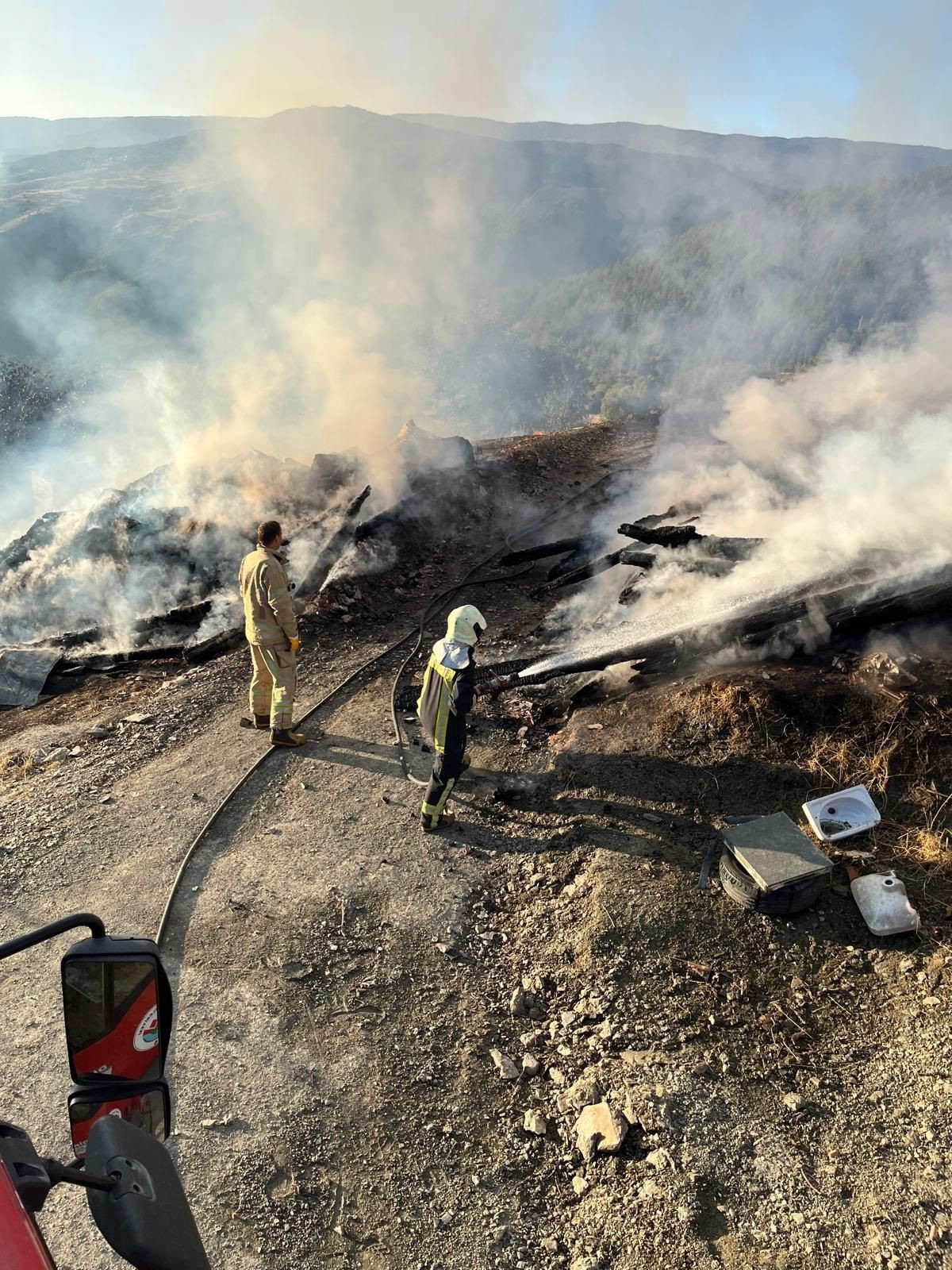 Kastamonu’da Korkutan Köy Yangını - Sayfa 1