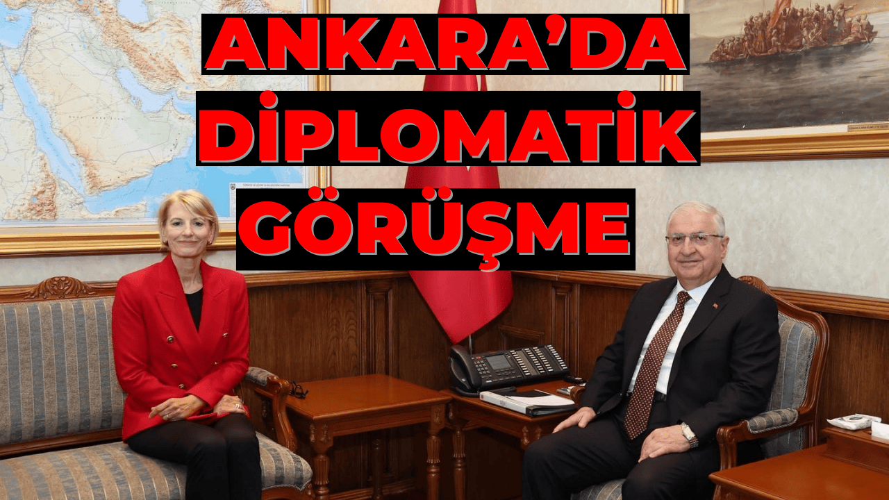 Bakan Güler, İngiltere Büyükelçisi Morris’i Kabul Etti