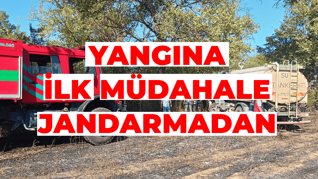 Jandarma Alevlere İlk Müdahaleyi Yaptı: Facia Önlendi