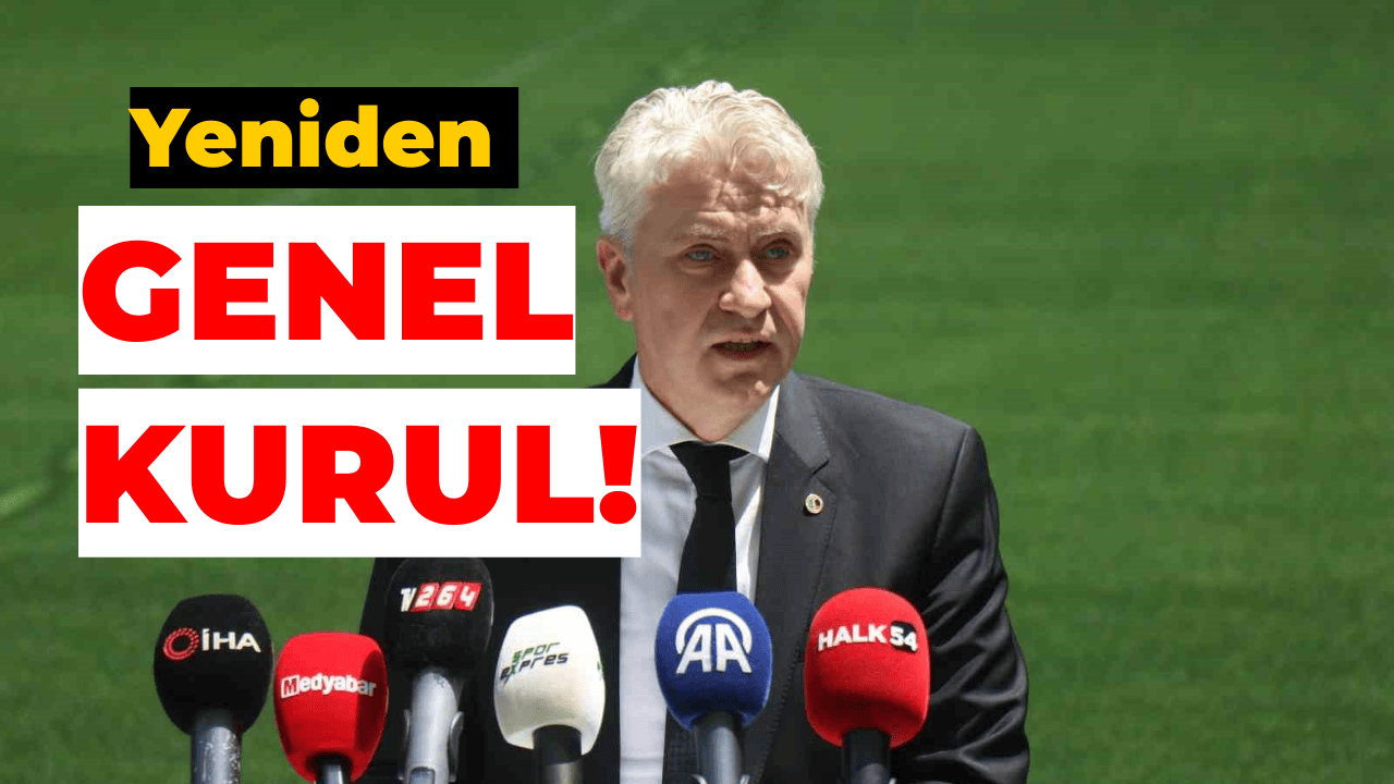 Sakaryaspor’da Yeniden Olağanüstü Genel Kurul Kararı