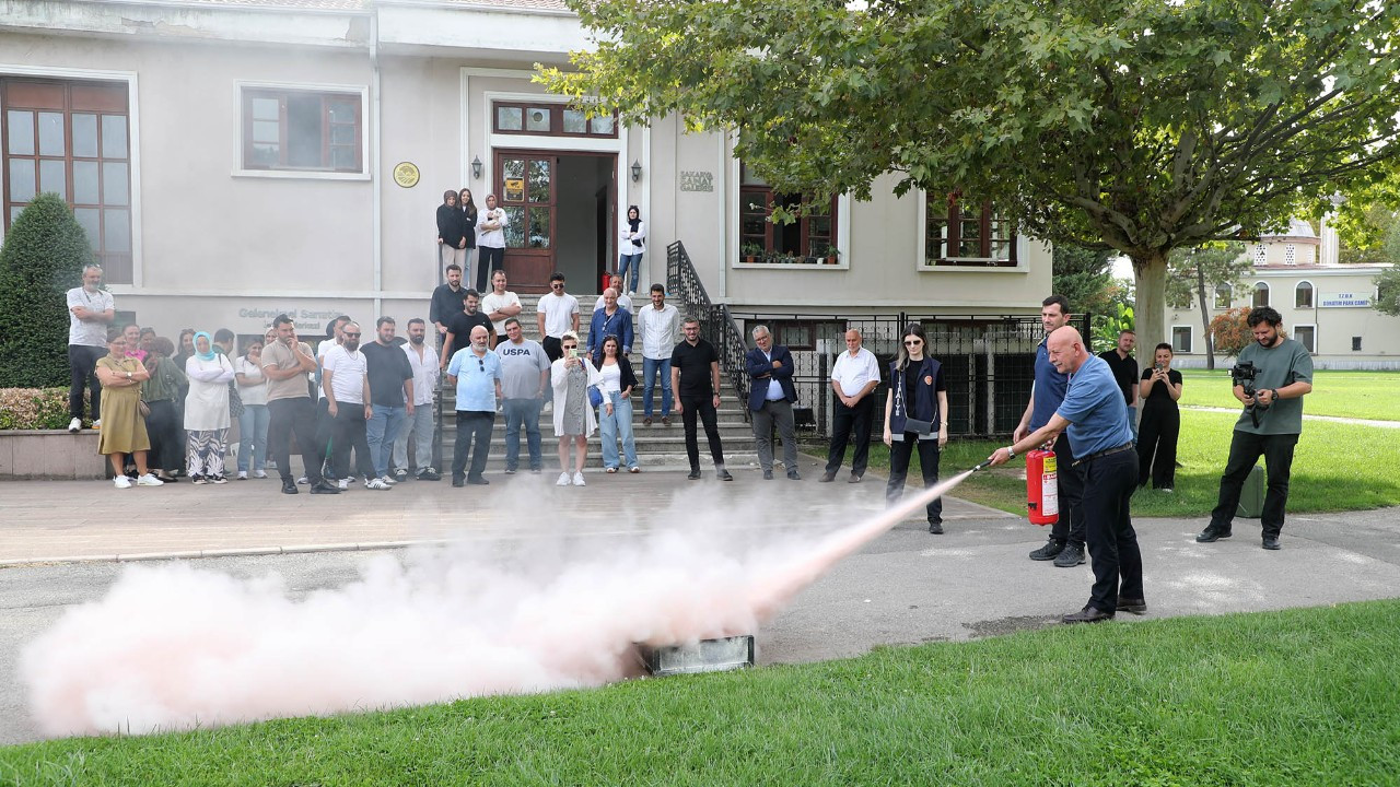 Büyükşehir’den Yangın Eğitimi