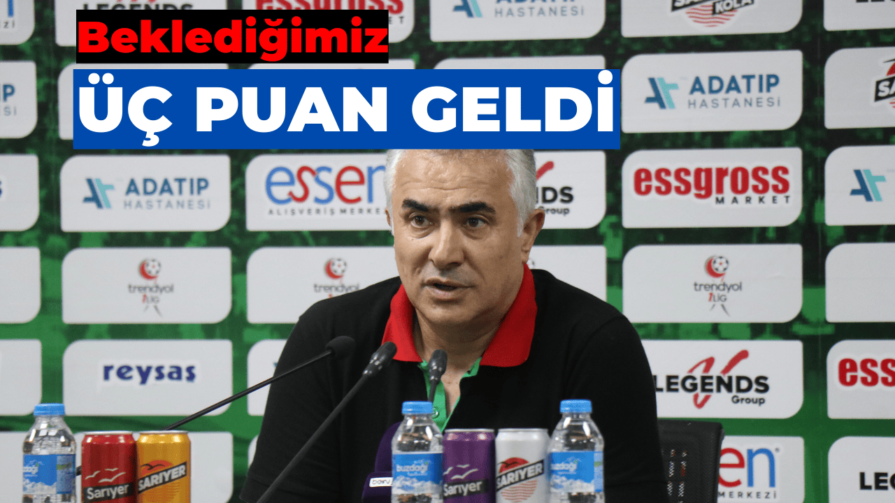 Sakarya’da 3 Puan, Amed’de Hayal Kırıklığı!