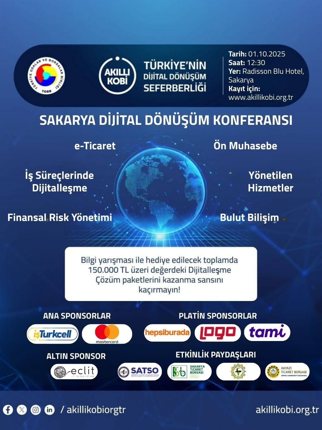 Akıllı KOBİ Dijital Konferansı SATSO Ev Sahipliğinde Gerçekleşecek - Sayfa 1