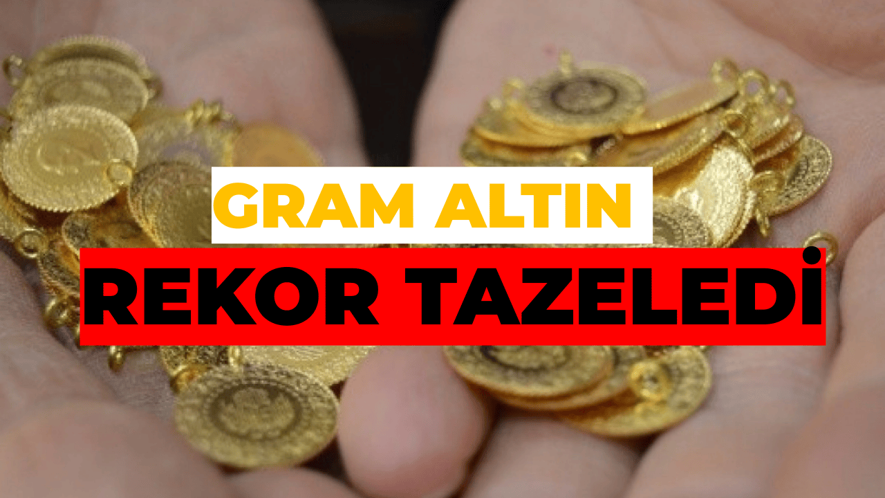 Gram altın 5.100 TL ile rekor kırdı