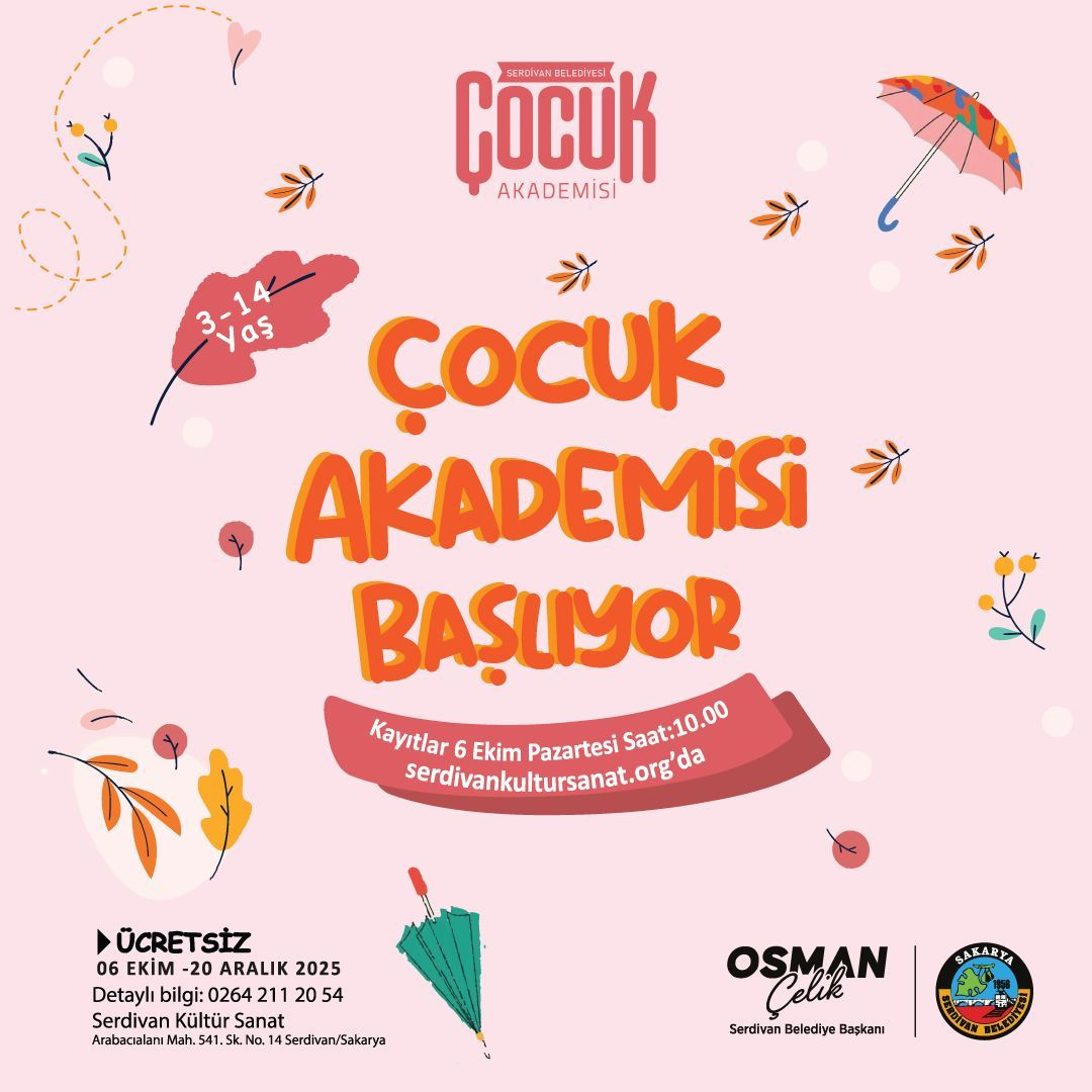 Serdivan Belediyesi Çocuk Akademisi Kapılarını Yeni Dönem İçin Açıyor - Sayfa 1
