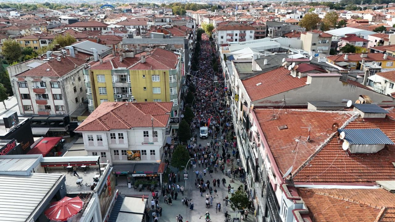Sakarya’da Binlerce Kişi Kol Kola "Özgür Filistin" İçin Yürüdü - Sayfa 2