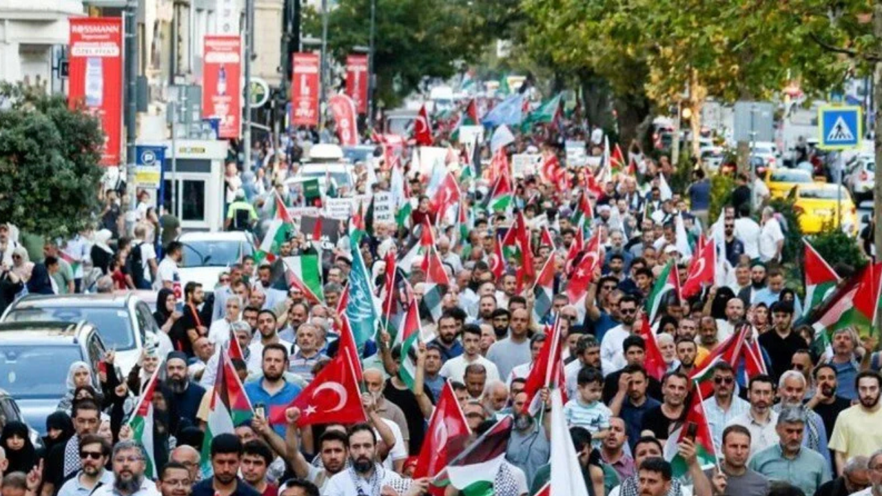 Sakarya'dan Gazzeye Destek Yürüyüşü