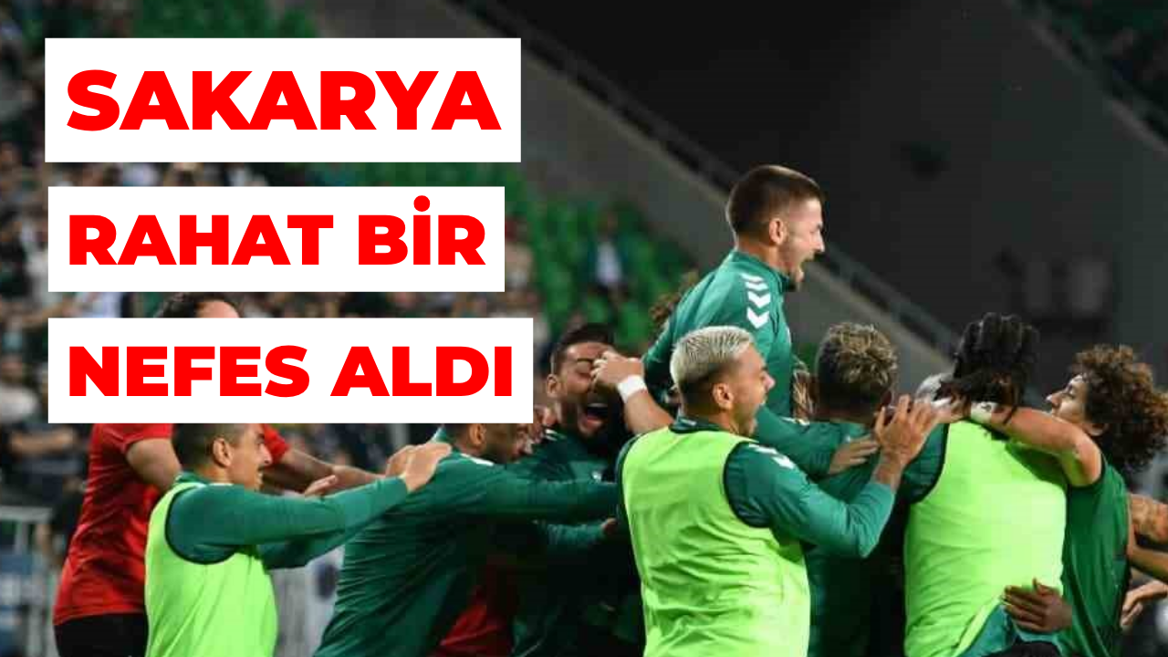 Sakaryaspor nefes aldı, Yılmaz Vural çıkış bulamadı