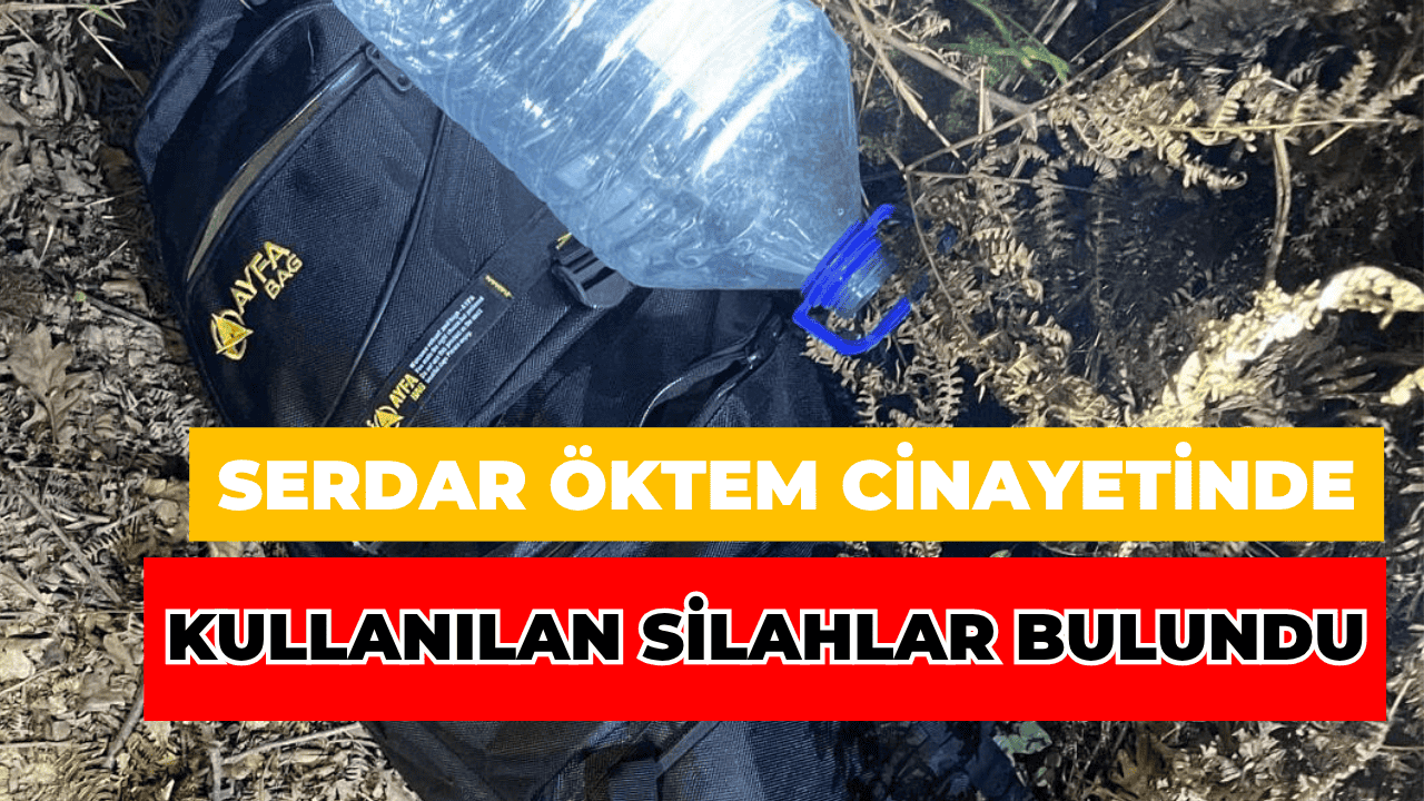 Serdar Öktem Cinayetinde Kullanılan Silahlar Ormanda Bulundu