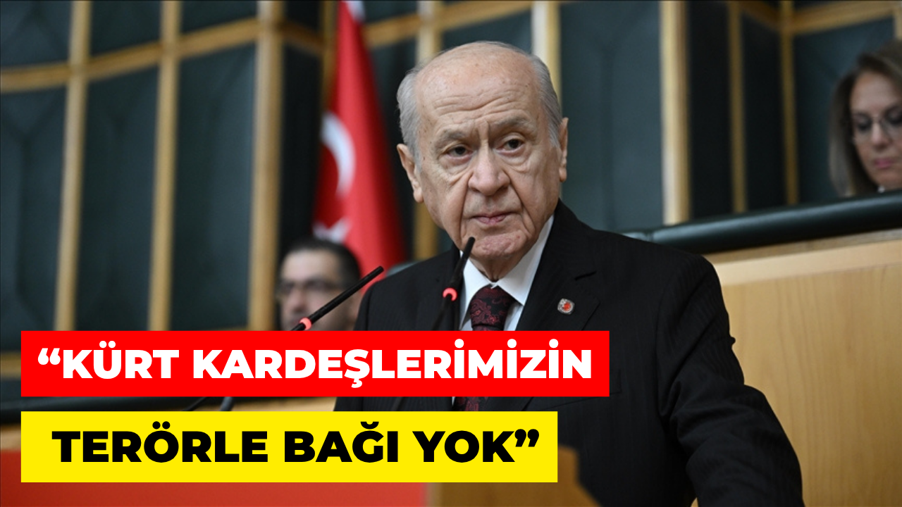 Bahçeli’den Kürt Kardeşlerimize Destek Mesajı