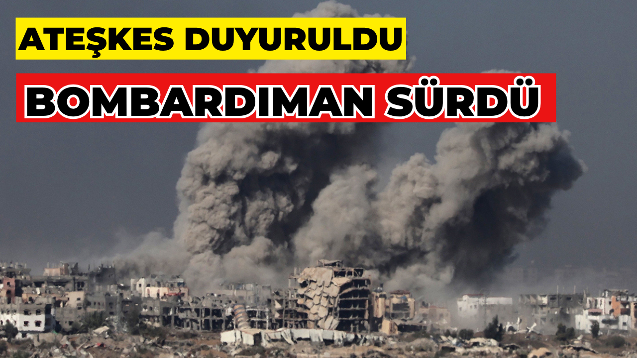 Gazze Ateşkesi İlan Edildi, Saldırılar Sürüyor