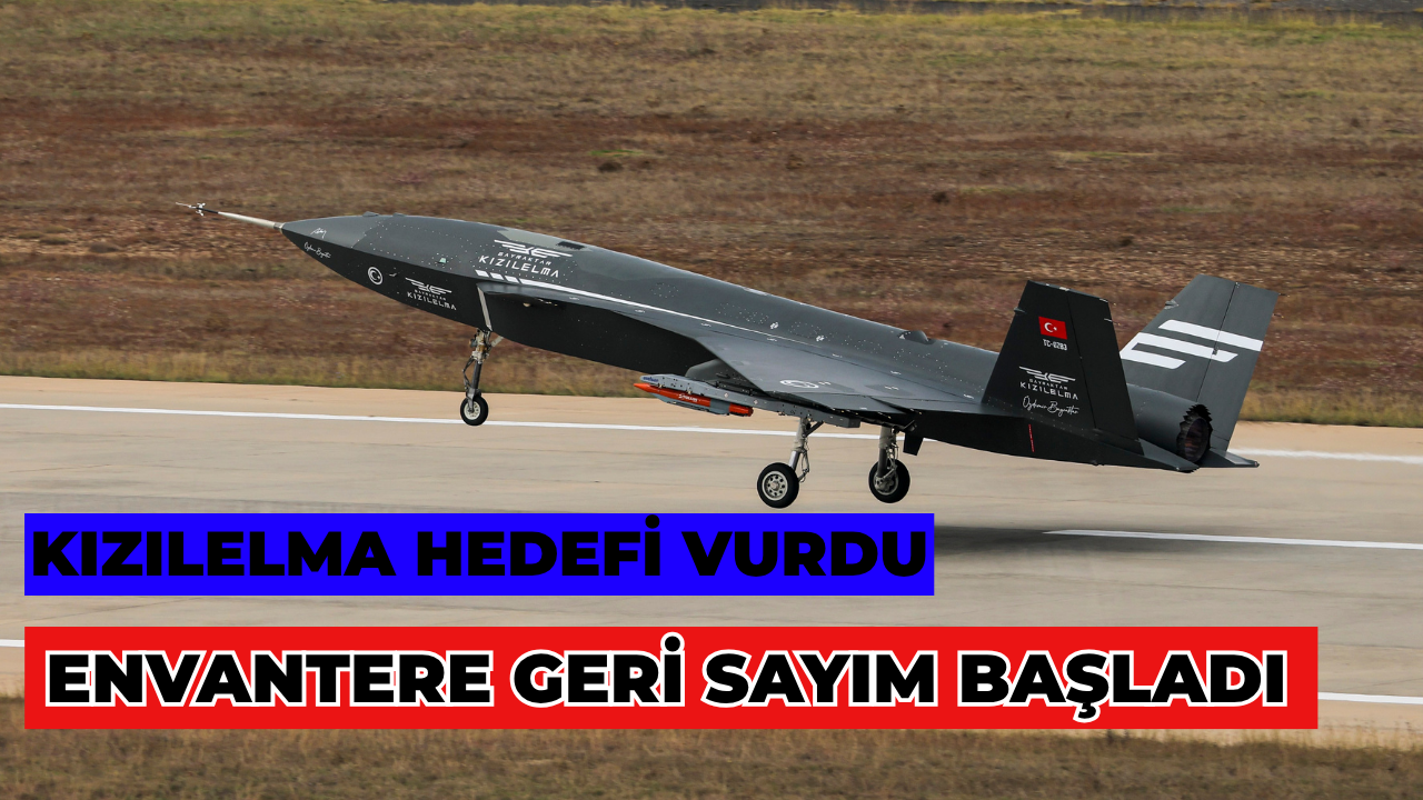 Bayraktar Kızılelma İlk Atış Testlerini Başarıyla Tamamladı