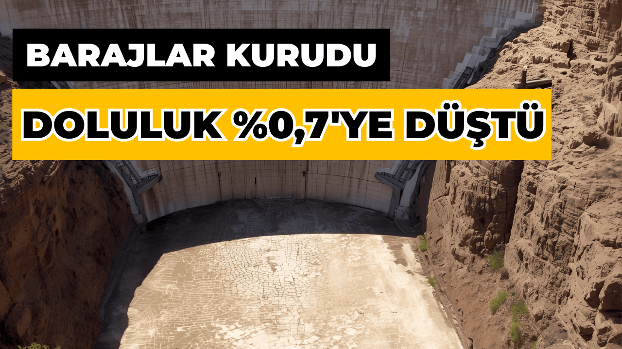 Bursa'da Korkutan Tehlike: Barajlar Kurudu, Doluluk %0,7'ye Düştü