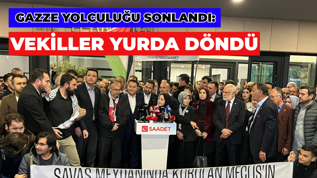 Vicdan Gemisi'nden Dönen Vekiller İstanbul'da