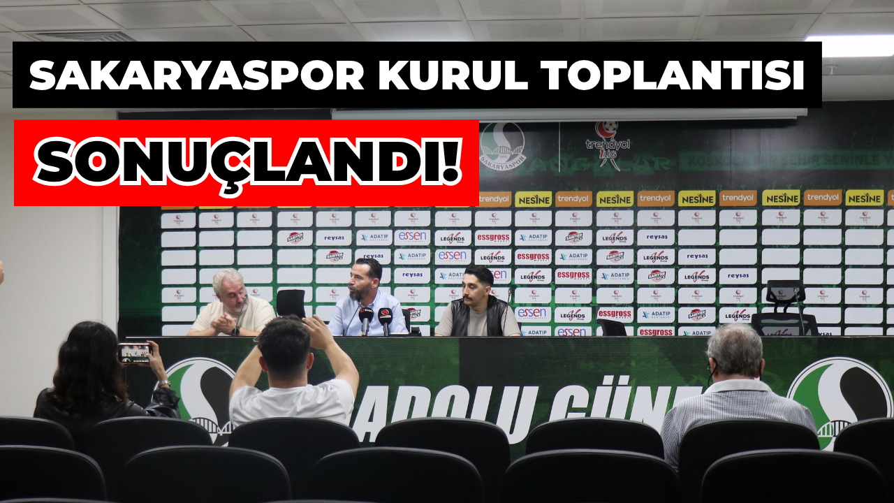Sakaryaspor Kulübü Resmî Açıklaması