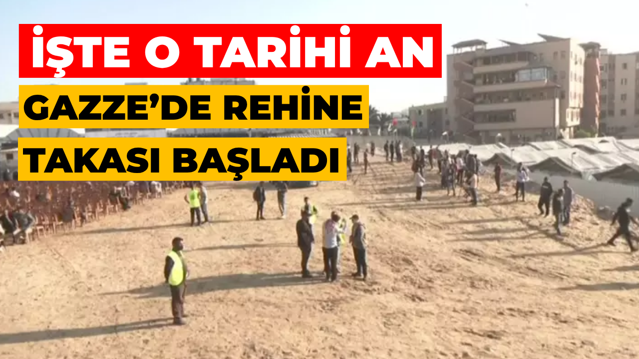 Gazze’de Tarihi Takas Başladı: 7 Rehine Kızılhaç’a Teslim Edildi