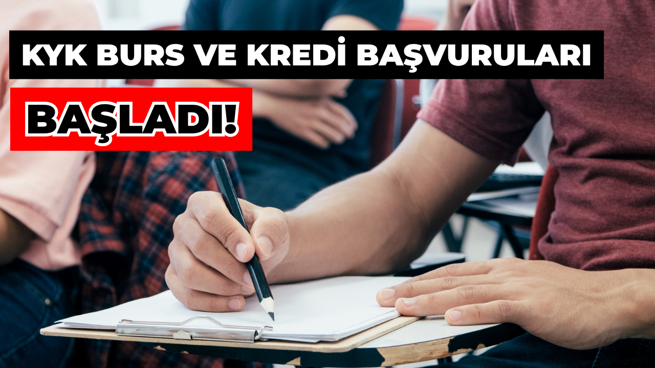 KYK Burs ve Kredi Başvuruları Başladı!