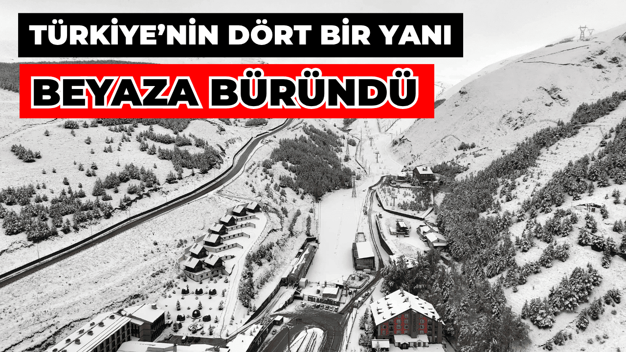 Türkiye'nin Dört Bir Yanı Beyaza Büründü: Ekim Ayında 15 İle Kar Geldi