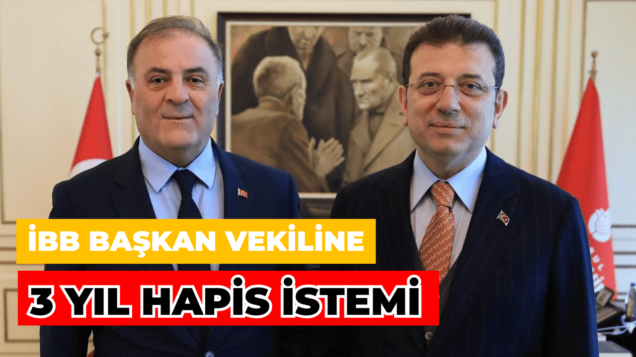 İBB Başkan Vekili Nursi Aslan'a Hapis İstemi