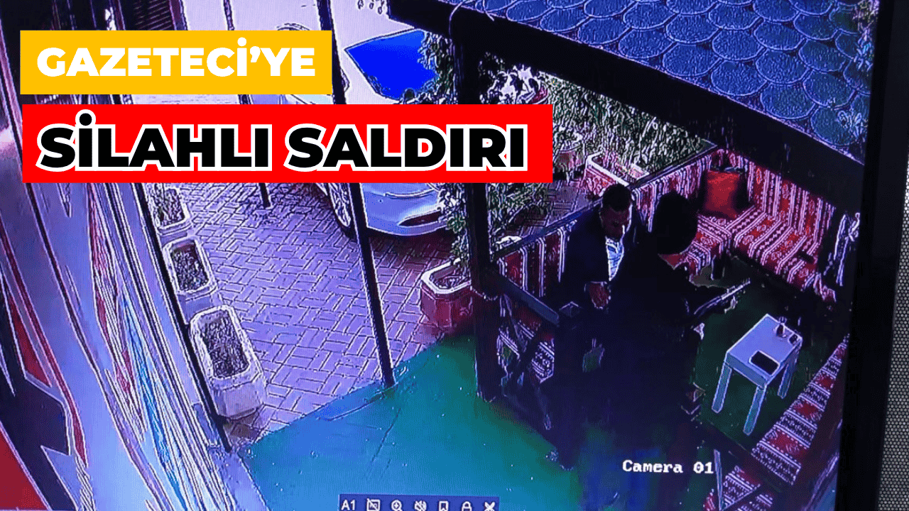 Elazığ’da Gazeteciye Pompalı Tüfekli Saldırı: Olay Anı Kamerada
