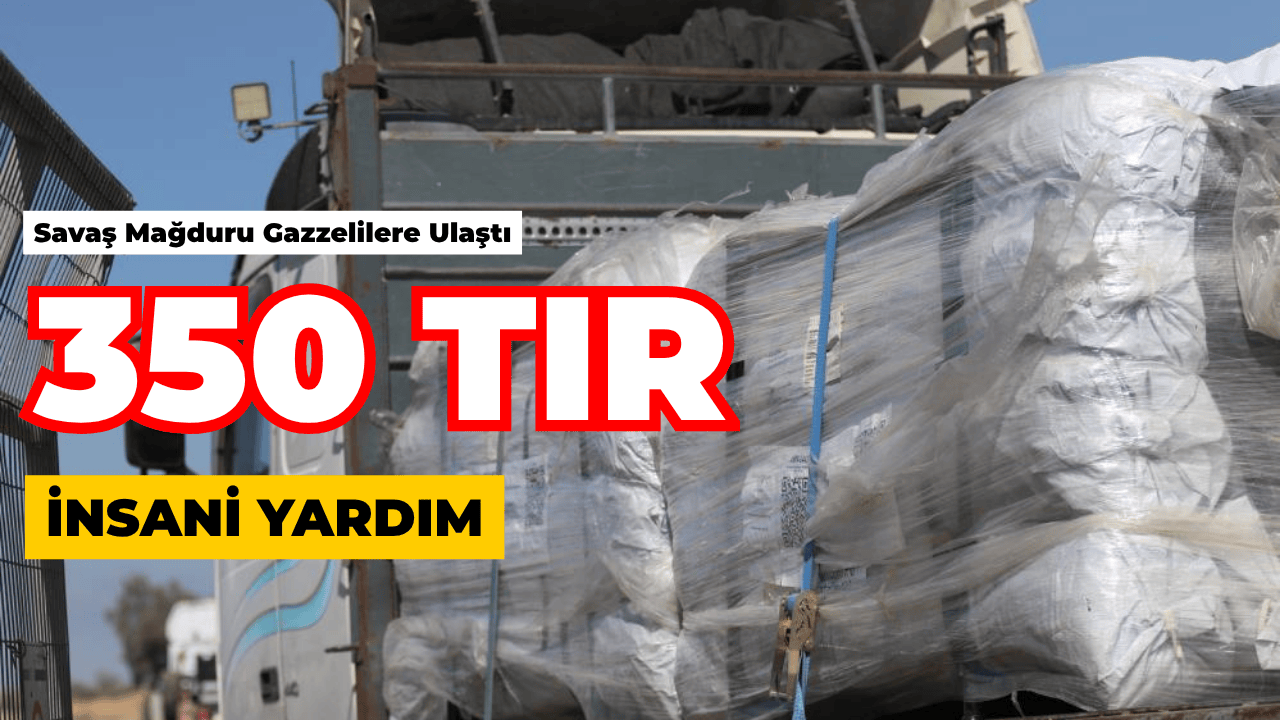 Türkiye'nin Yardım Eli Gazze'ye Ulaştı