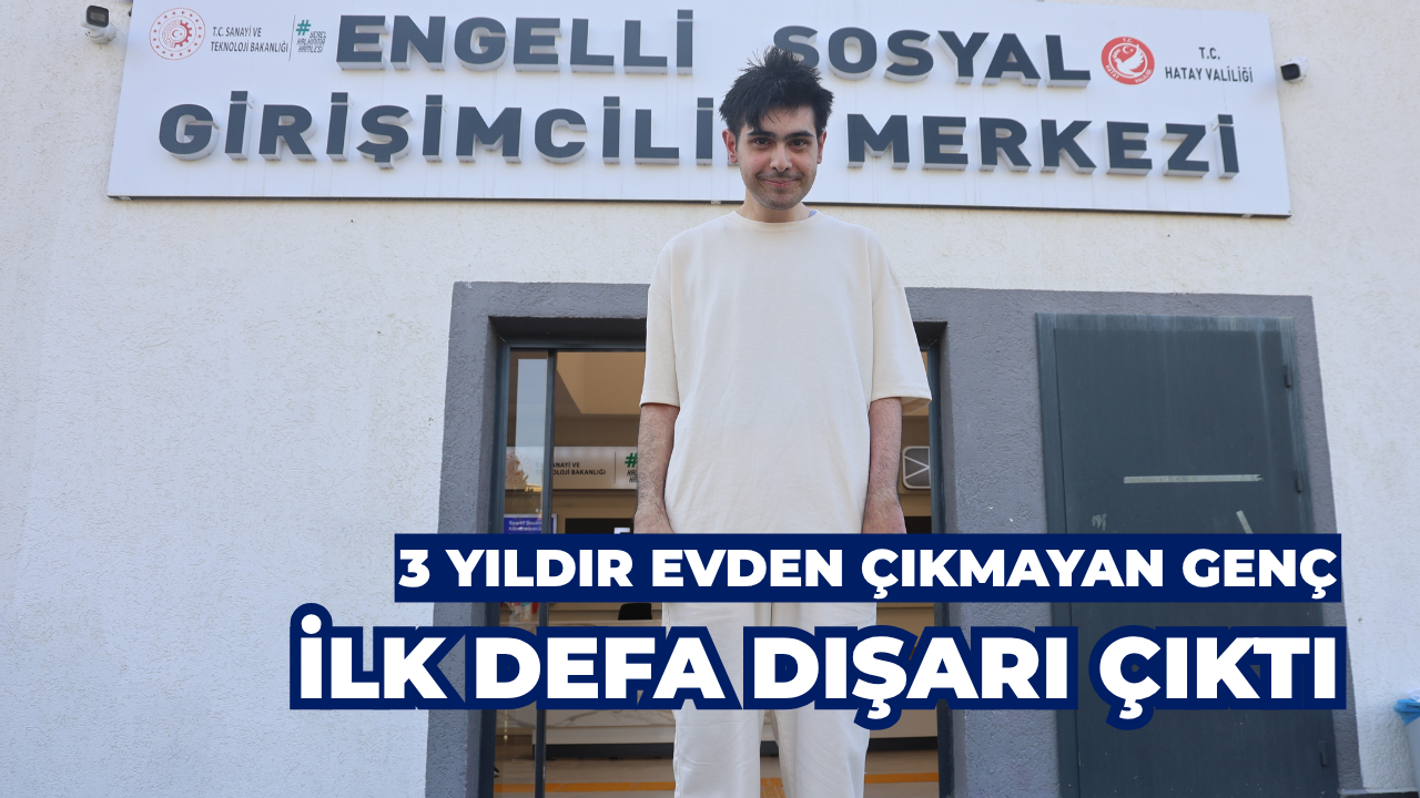 3 Yıldır Evden Çıkmayan Genç İlk Defa Dışarı Çıktı