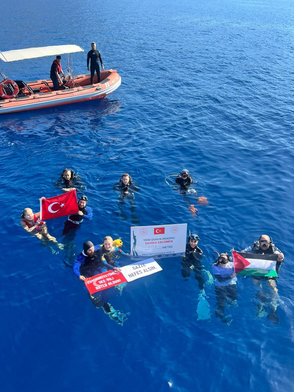 Şahika Ercümen Cumhuriyet ve Gazze İçin Dünya Rekoru Kırdı - Sayfa 4