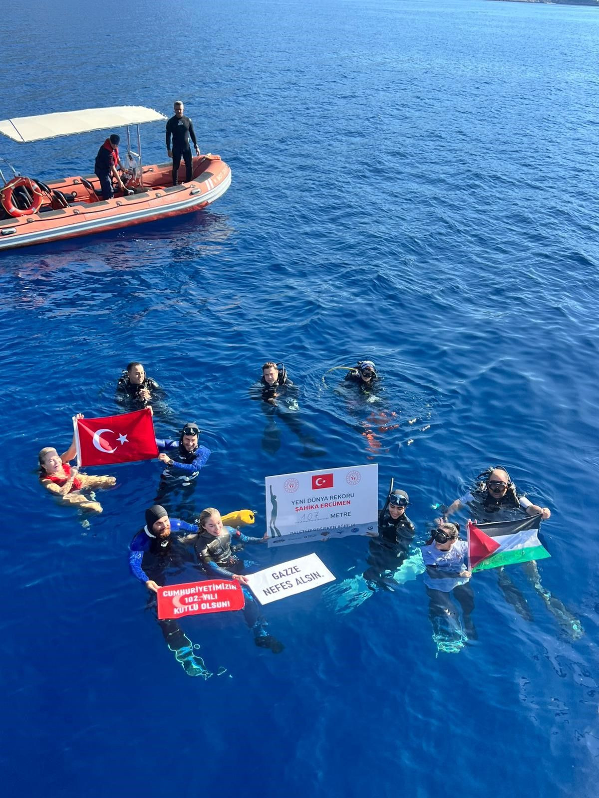 Şahika Ercümen Cumhuriyet ve Gazze İçin Dünya Rekoru Kırdı - Sayfa 3