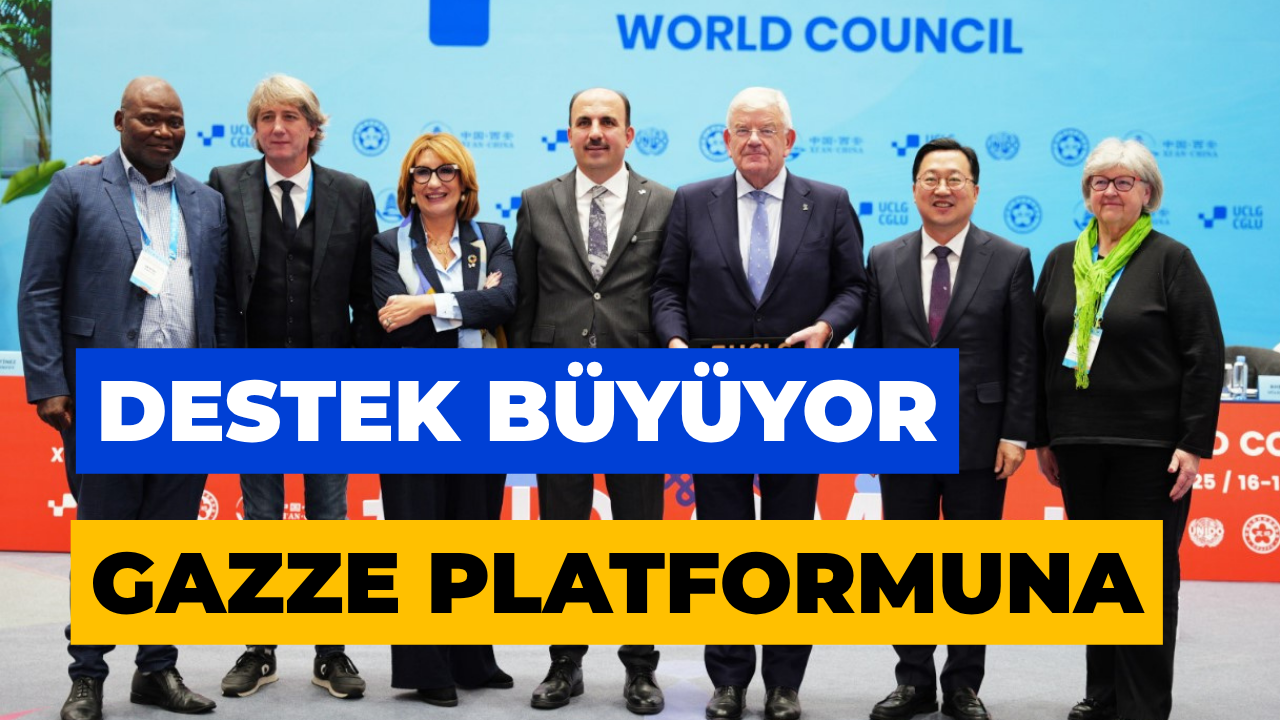 UCLG Başkanı Altay’dan Gazze İçin Şehirlerin Sesi Platformu