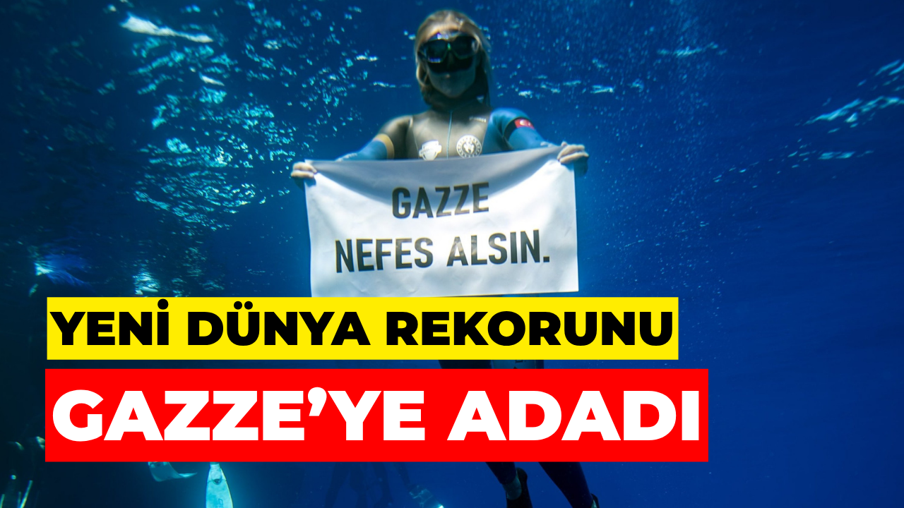 Şahika Ercümen Yeni Dünya Rekorunu Gazze’ye Adadı