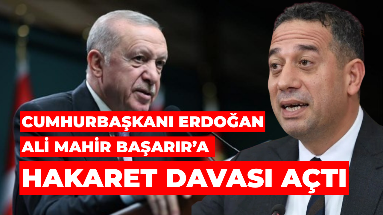Cumhurbaşkanı Erdoğan, Ali Mahir Başarır’a Hakaret Davası Açtı