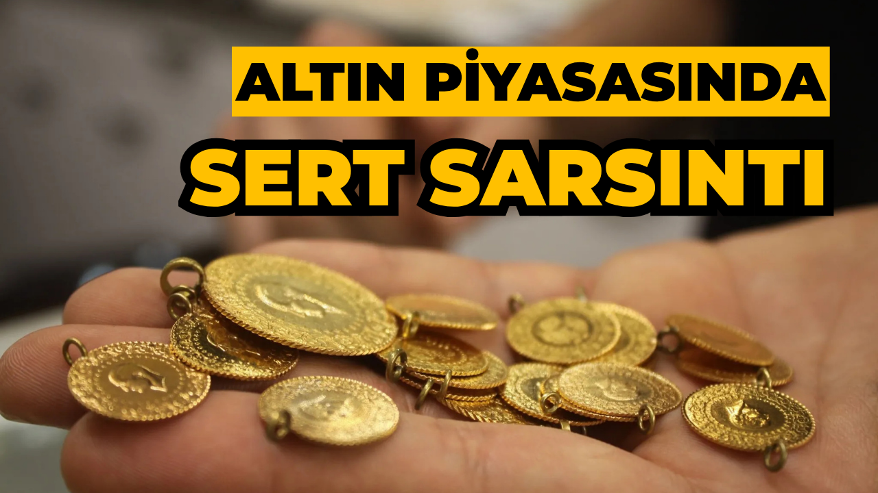 Altın Piyasasında Sert Sarsıntı: Rekor Sonrası Fiyatlar Düştü