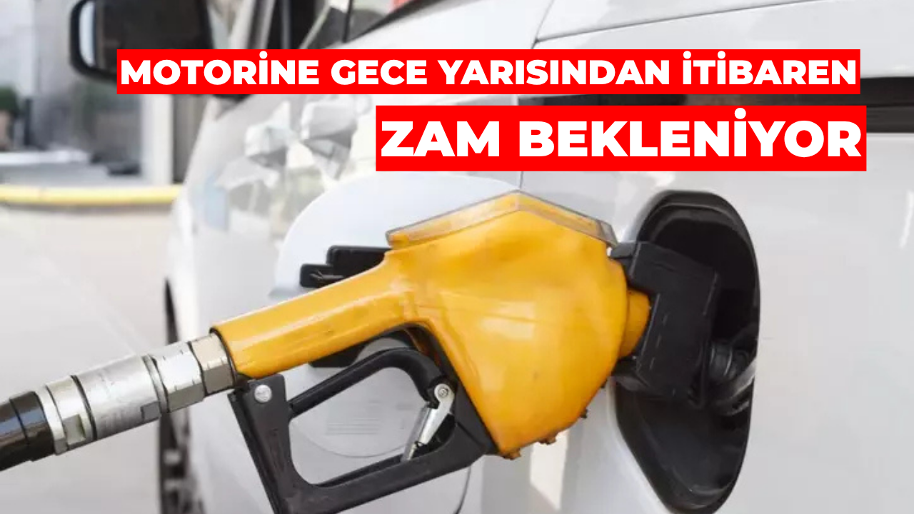 Motorine Gece Yarısından İtibaren Zam Bekleniyor