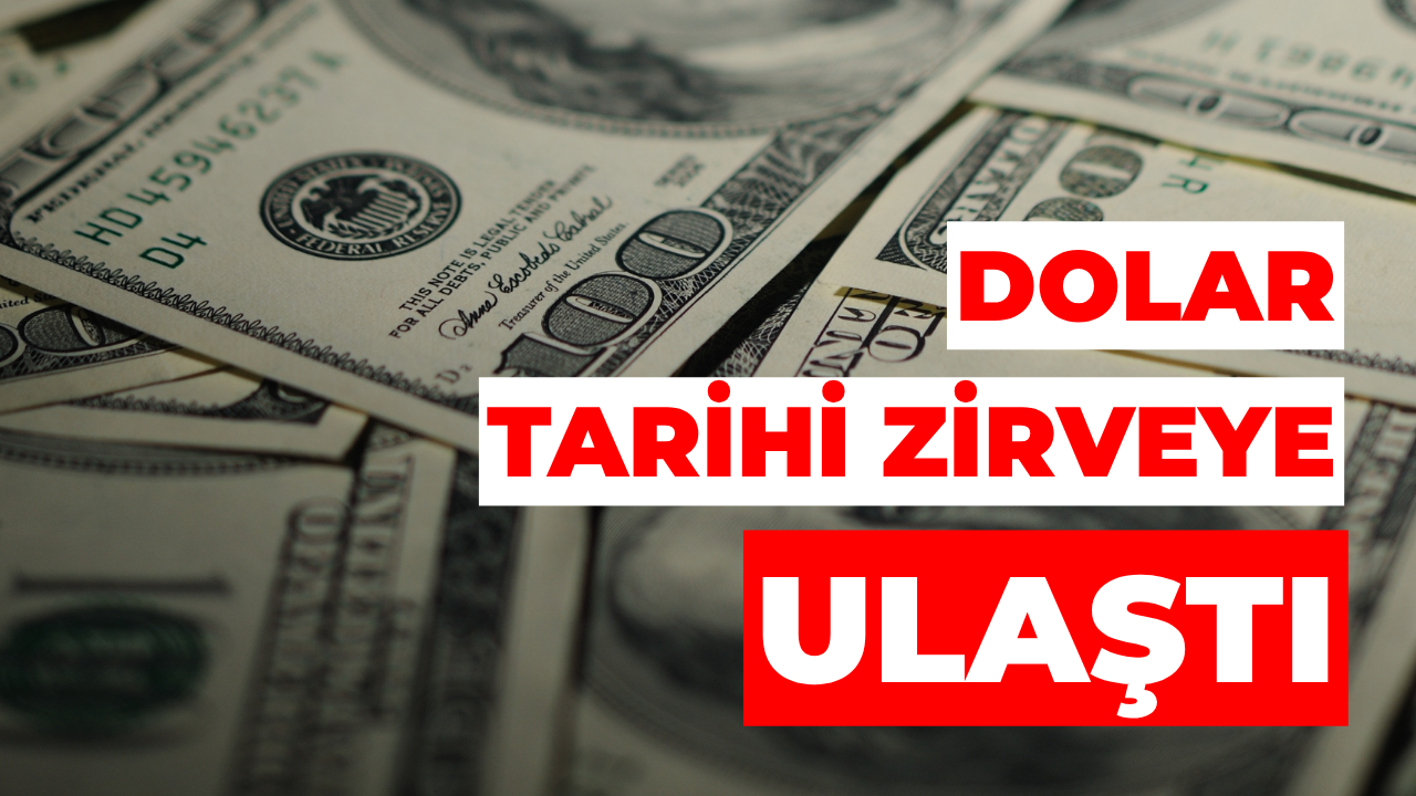 Dolar Tarihi Zirveye Ulaştı: Dolar 42,10 TL’ye Yükseldi