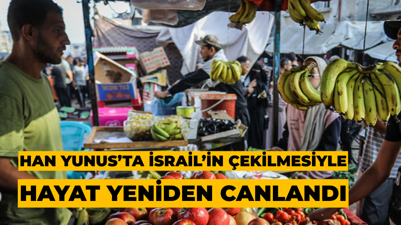 İsrail’in Çekilmesinin Ardından Han Yunus’ta Hayat Normale Döndü