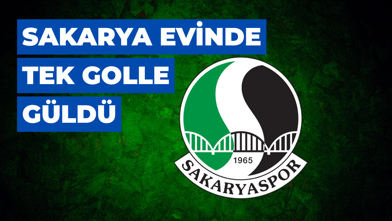 Sakaryaspor Tek Golle Kazandı, Sütlü: “Daha Yolumuz Uzun”