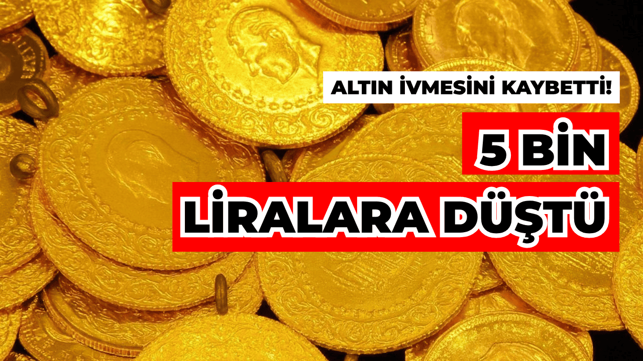 Gram Altın 5.285 TL’ye Geriledi