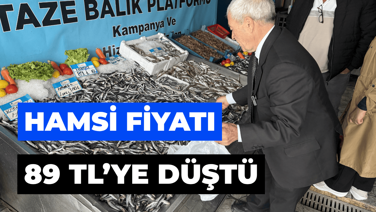 Denizlerde Balık Bolluğu Hamsinin Fiyatı 89 Liraya Düştü