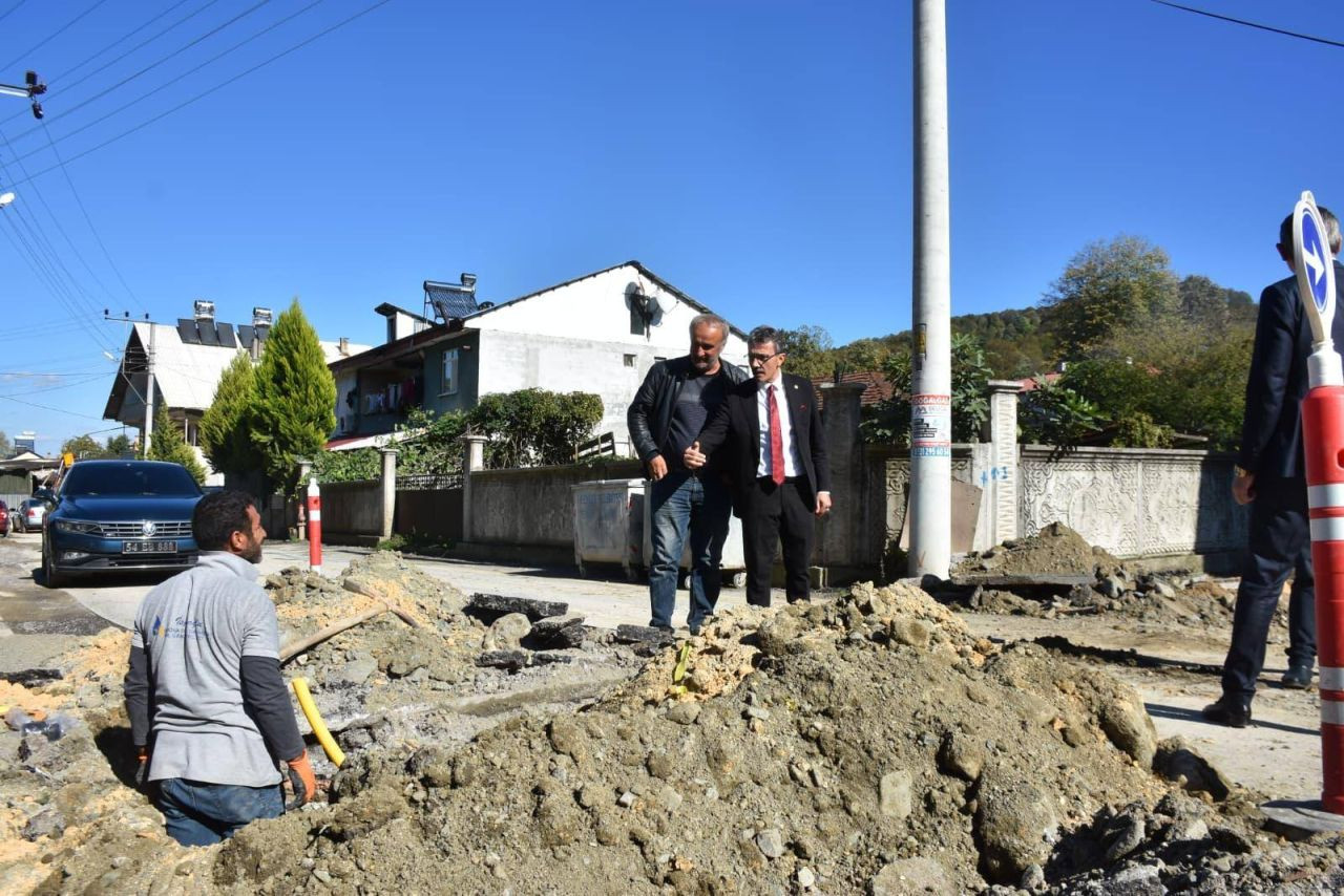 Başkan Dinç, Değirmendere’de Doğalgaz Çalışmalarını İnceledi - Sayfa 3