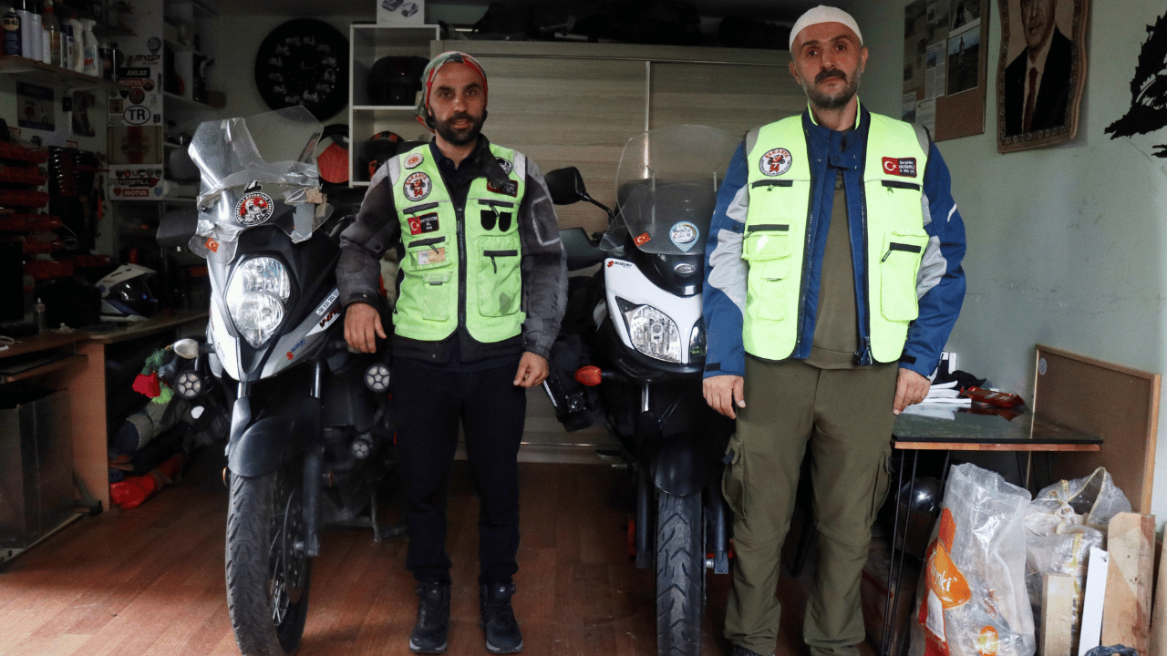 Motosikletiyle 250 Bin Kilometre Yol Katedip Umreye Gitti - Sayfa 1