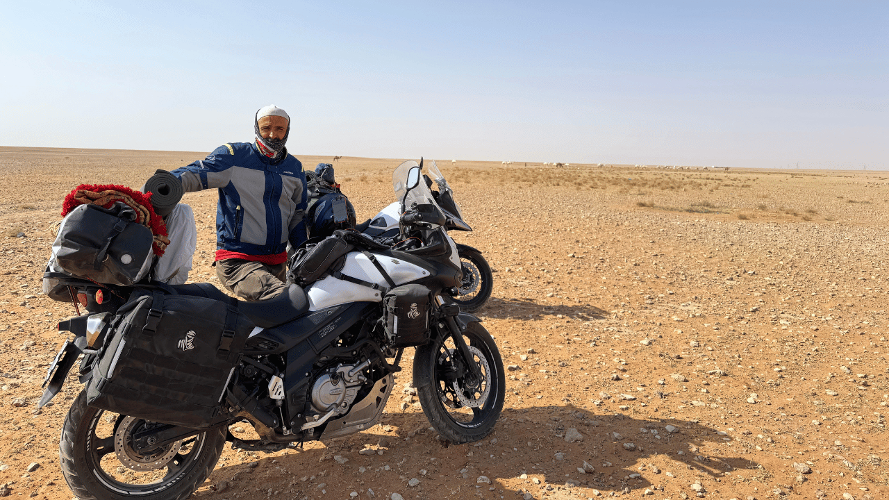 Motosikletiyle 250 Bin Kilometre Yol Katedip Umreye Gitti - Sayfa 2