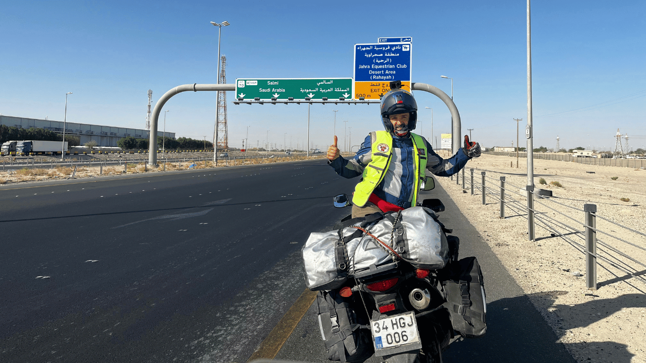 Motosikletiyle 250 Bin Kilometre Yol Katedip Umreye Gitti - Sayfa 3
