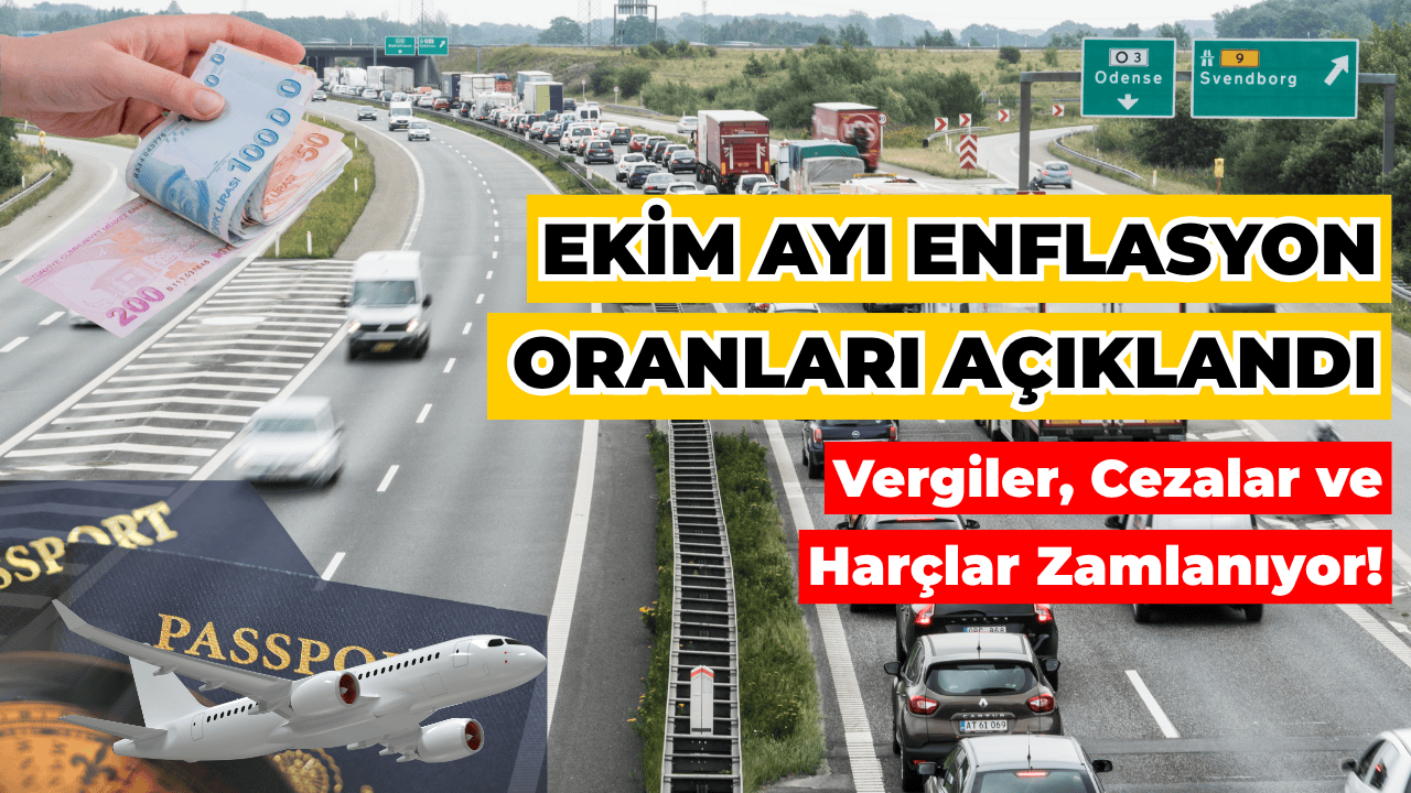 Ekim Enflasyonu Açıklandı: 2026’da Vergi ve Cezalar Artıyor