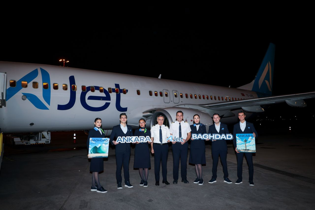 AJet'in Ankara-Bağdat Hattı Açıldı - Sayfa 1