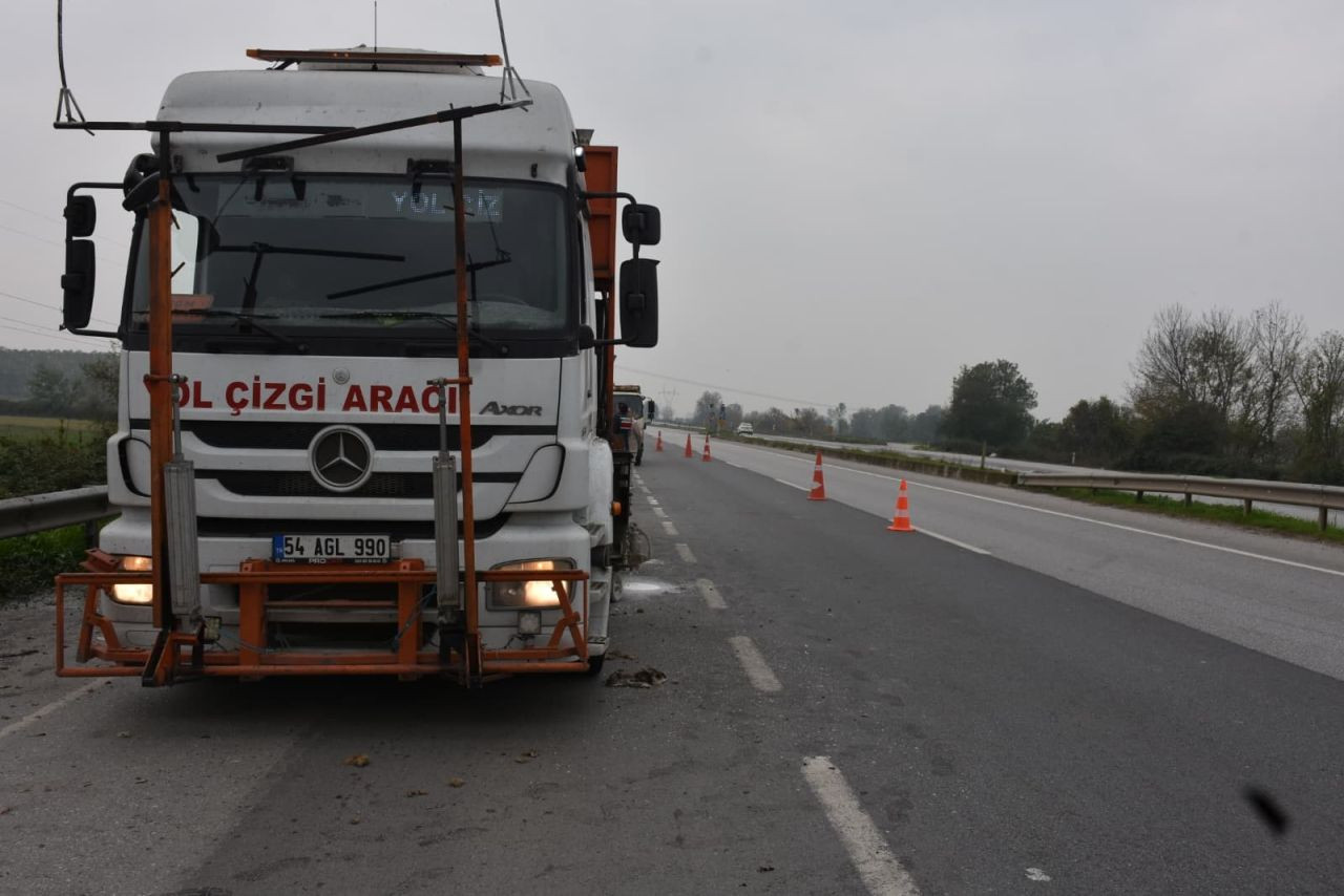 Hendek’te Şerit Çizme Makinesinin Kazanı Patladı: 2 İşçi Yaralandı - Sayfa 1